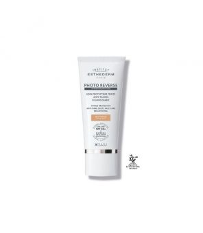 PHOTO REVERSE SOIN PROTECTEUR ECLAIRCISSANT ANTI-TACHES TEINTE BEIGE MEDIUM - TRES HAUTE PROTECTION