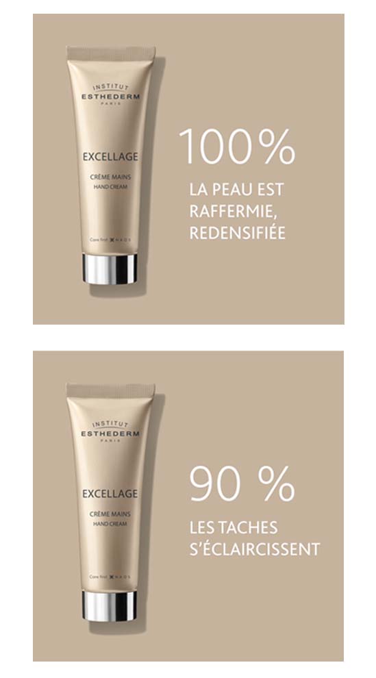 résultats crème mains